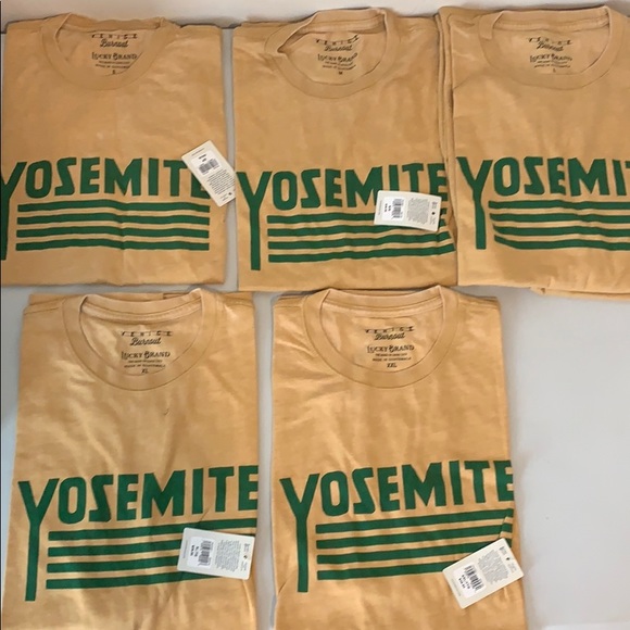 Lucky Brand Mens Yosemite Stripes Tee - Picture 7 of 7